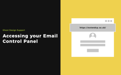 Accessing your Email Control Panel